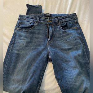 Paige denim. Size 33 (US women’s size 16). Straight Leg medium denim.